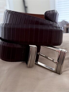 vintage Bachrach Italian Calfskin dress belt